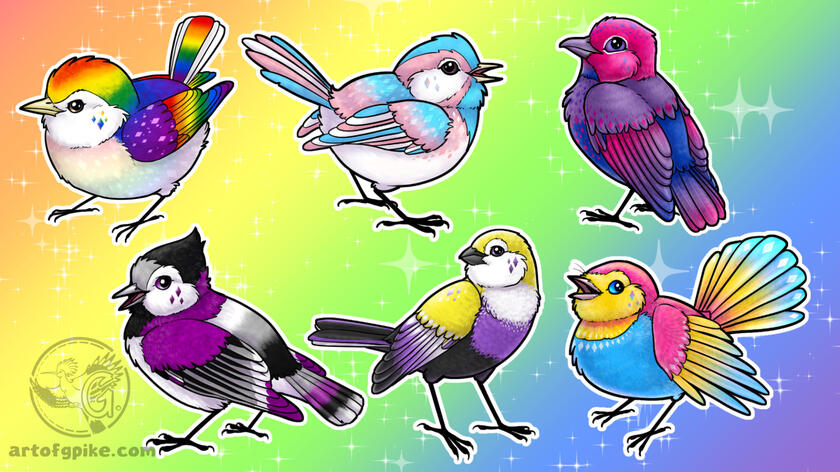 Pride Birds (digital, 2017)